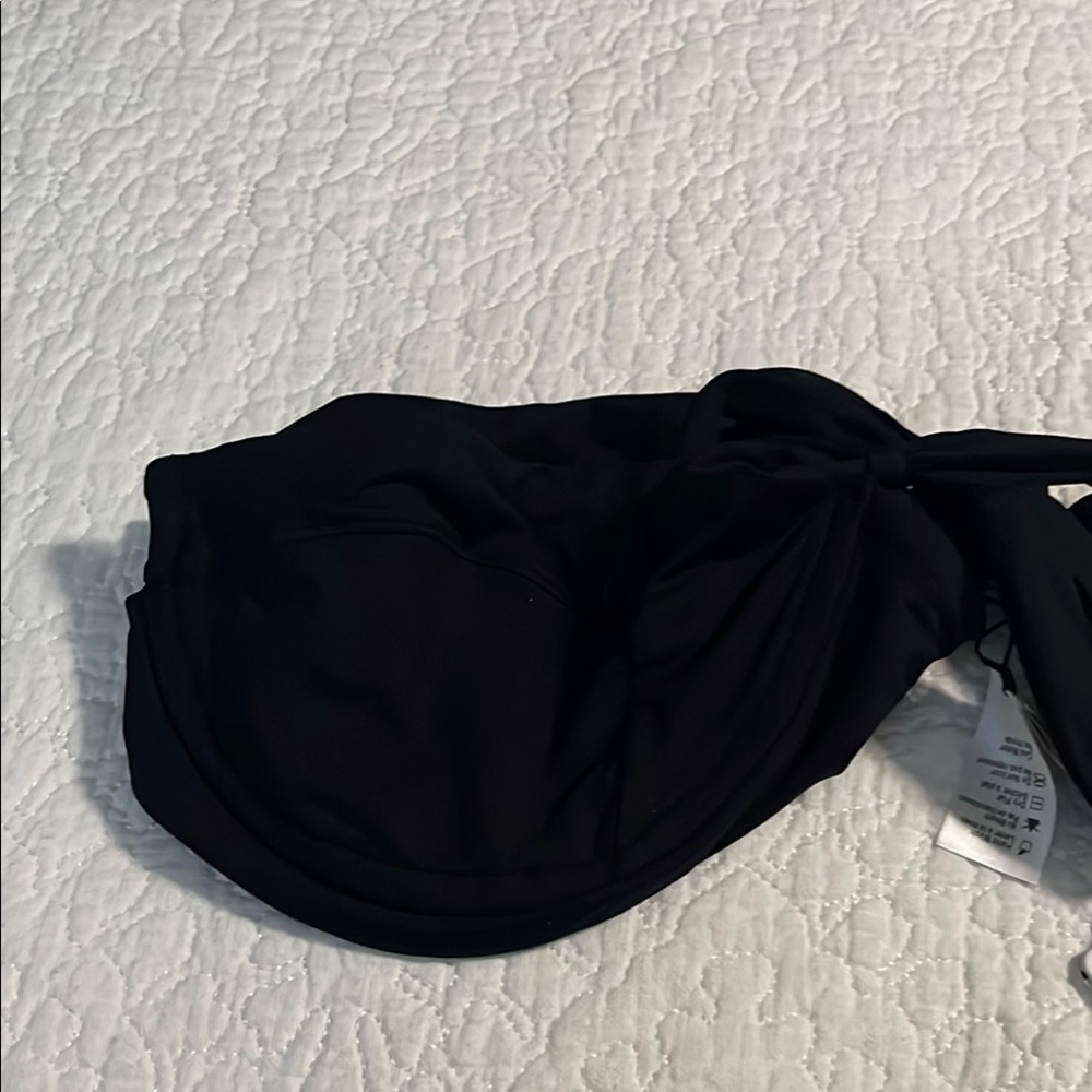L*Space Black Swim Top - Picture 6 of 7